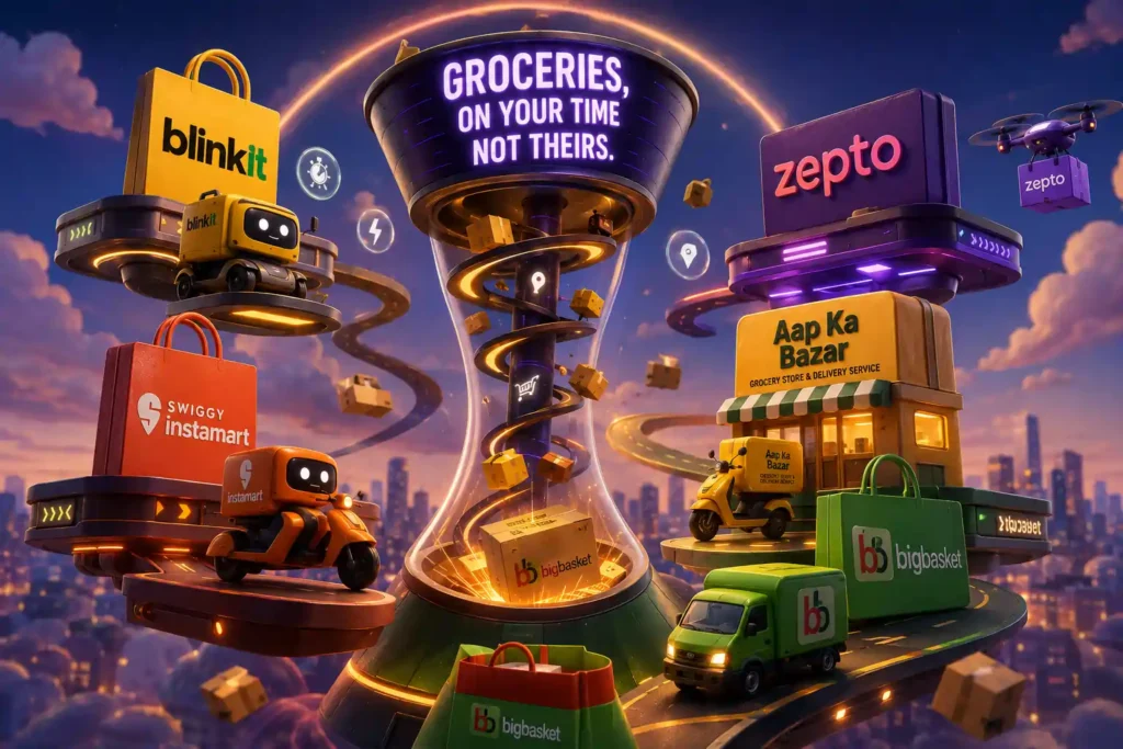 Quick Grocery Delivery Apps in Dwarka Sector 23 Delhi