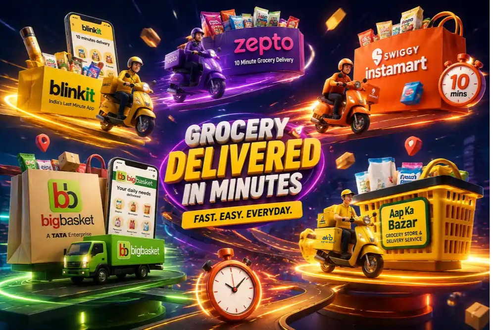 Quick Grocery Delivery Apps