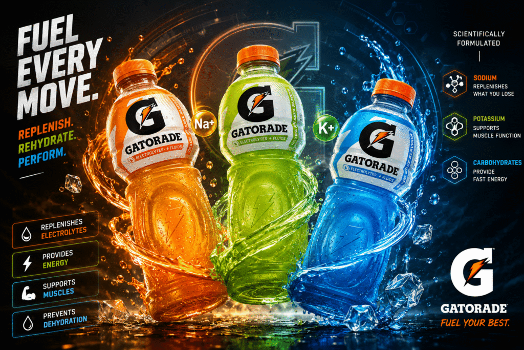Why Is Gatorade So Popular Among Gym Lovers & Athletes?