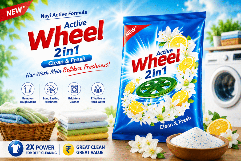 Wheel Surf 1kg: A Simple Laundry Choice for Everyday Clothes