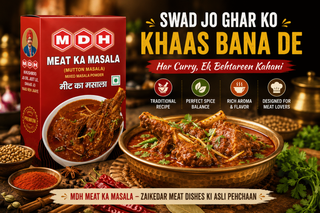 Why MDH Meat Masala Is Popular for Rich Indian Meat Dishes