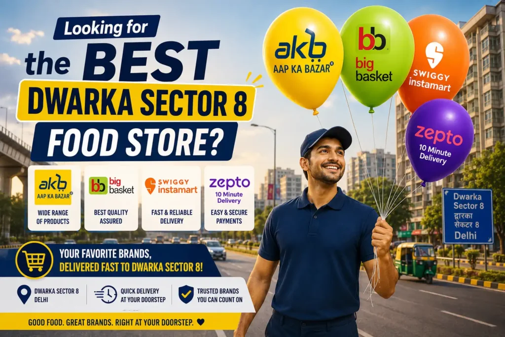 Looking for the Best Dwarka Sector 8 Food Store?
