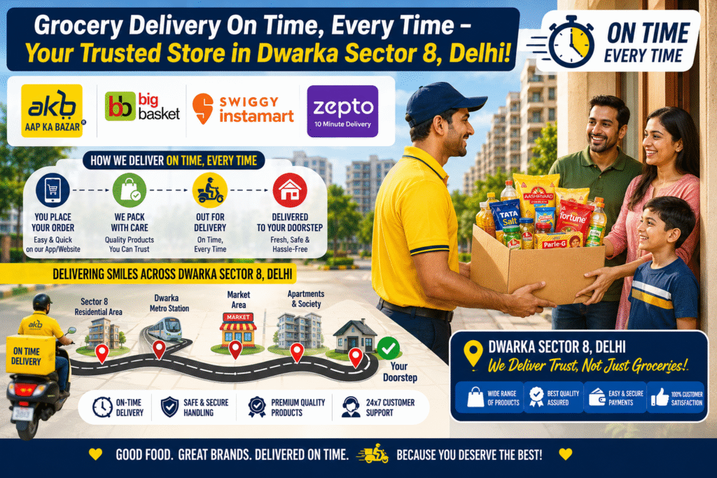 Healthy Grocery Options Dwarka Sector 8