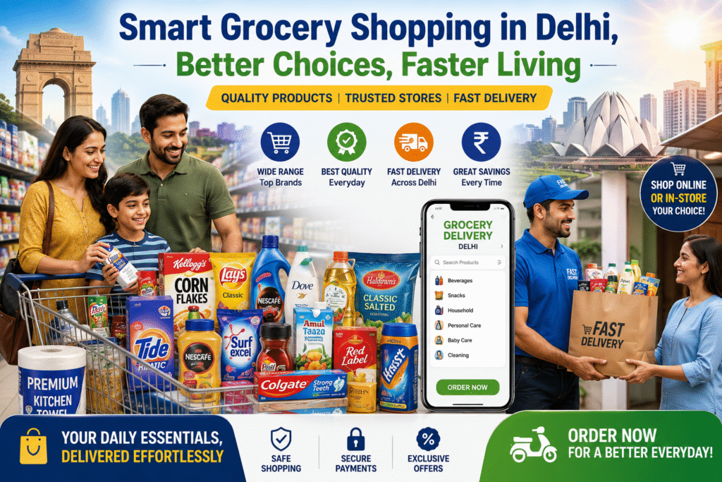 Online Grocery Delivery Dwarka Sector 9