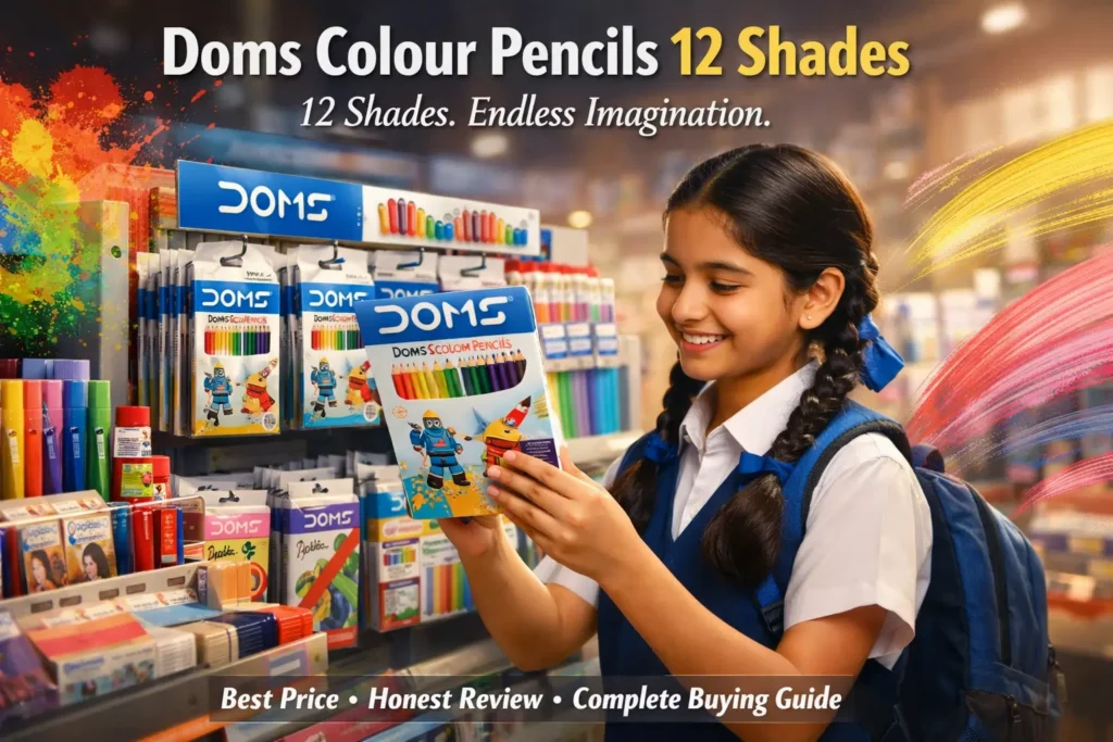 Doms Colour Pencils 12 Shades