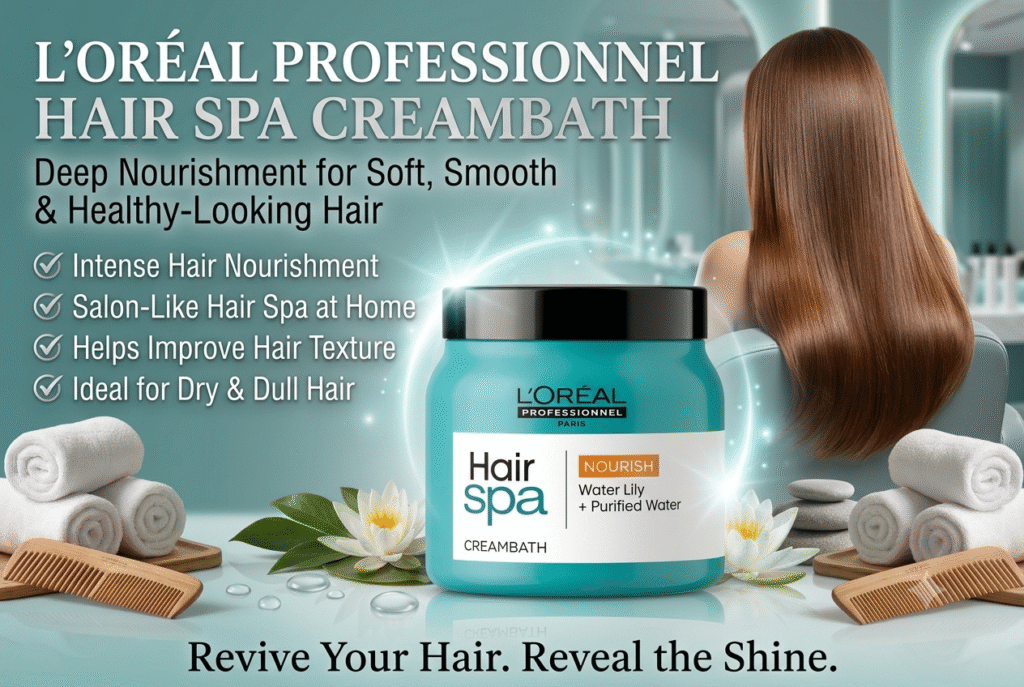 L’Oréal Hair Spa Creambath: Benefits, Uses & How to Use