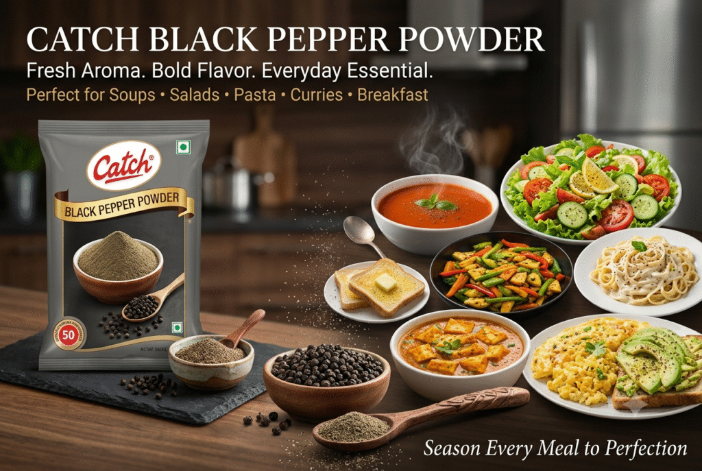 Catch Black Pepper Powder
