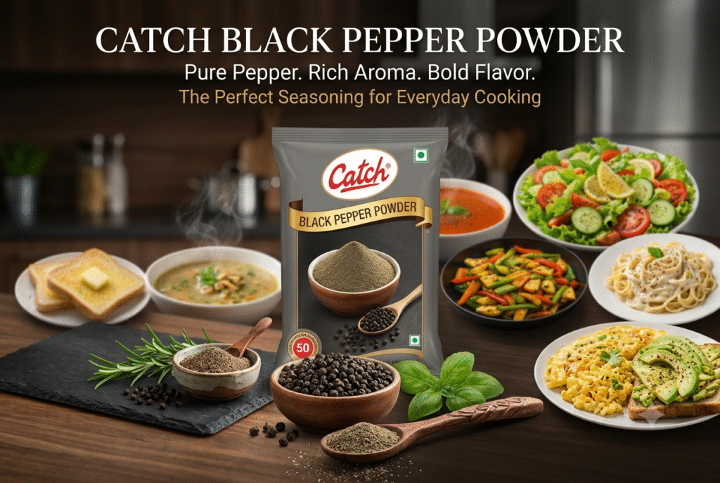 Catch Black Pepper Powder: Uses, Ingredients & Benefits