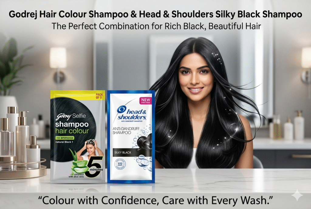 Godrej Hair Colour Shampoo & Head & Shoulders Worth Trying?