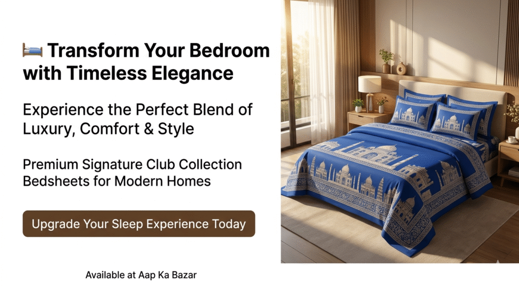 Signature Club Collection Bedsheets