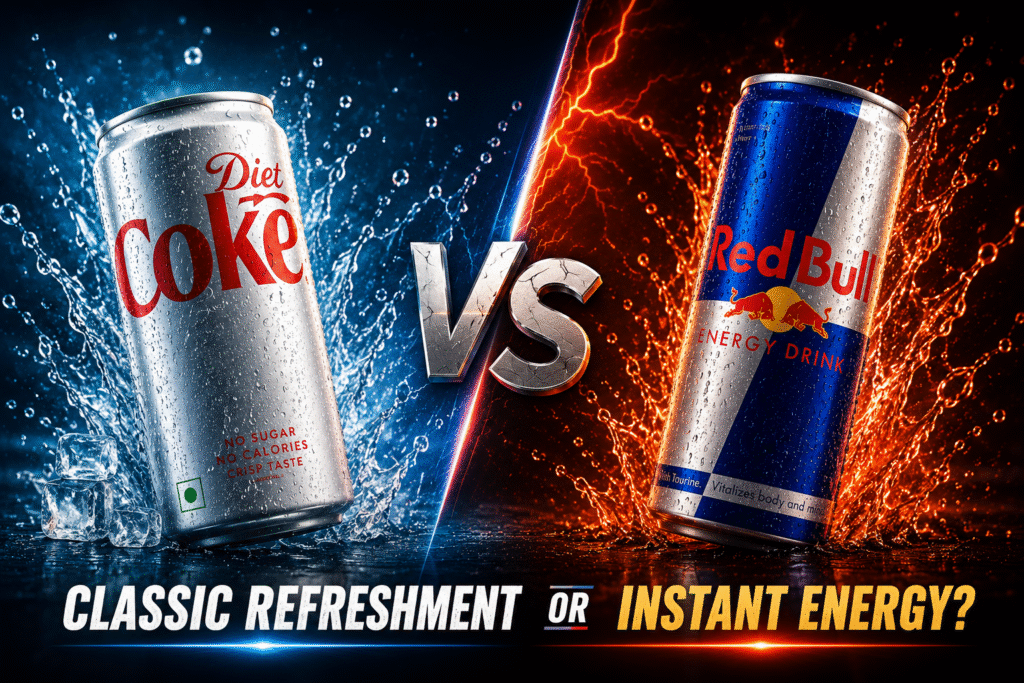 Diet Coke vs Red Bull