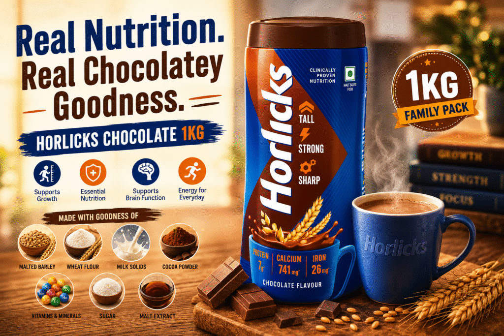 Horlicks Chocolate 1kg: A Popular Family Health Drink