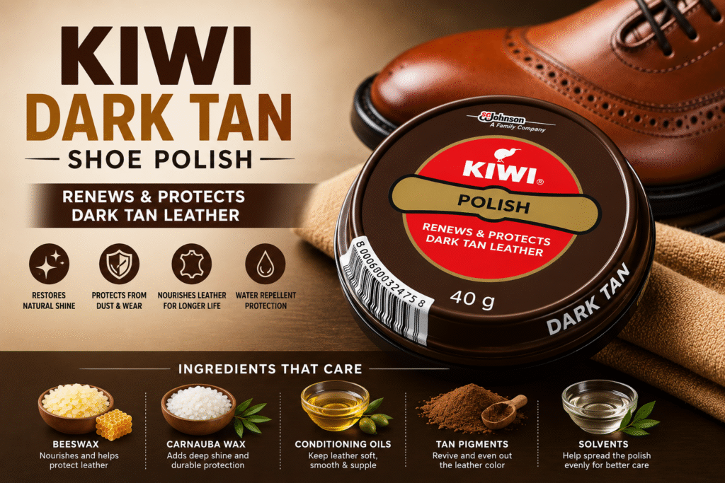 Tan Colour Shoe Polish: Restore Shine Like New ✅