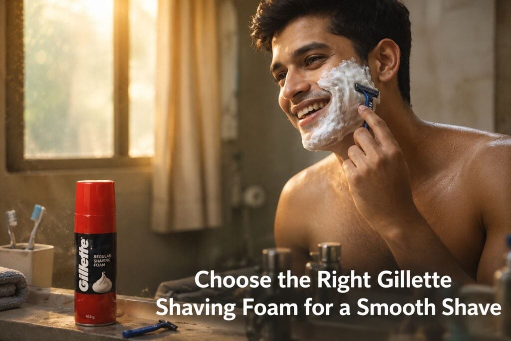 Want the Ultimate Smooth Shave with Gillette Foam?