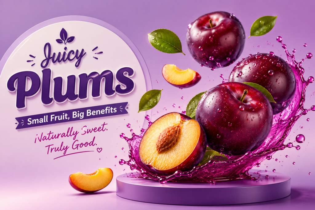 Plum (Aloo Bukhara): Health Benefits, Nutrition & How to Eat It