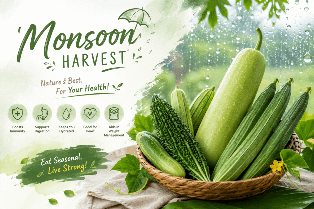 Top Monsoon Vegetables Benefits for a Healthy Rainy Season