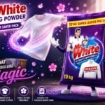Mr. White Washing Powder 10 Kg: Powerful Stain Removal & Bright Clothes