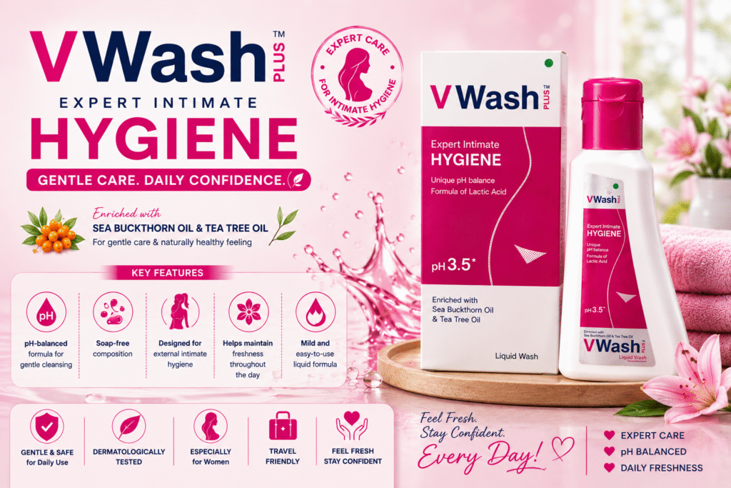 V Wash Expert Intimate Hygiene Liquid Wash
