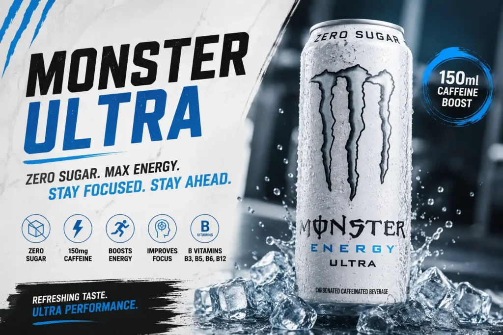 Monster Ultra Energy Drink: Benefits, Ingredients & Is It Worth Trying?