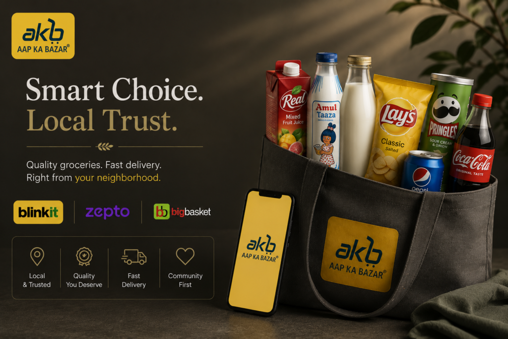 Instant Grocery Delivery Chirag Delhi