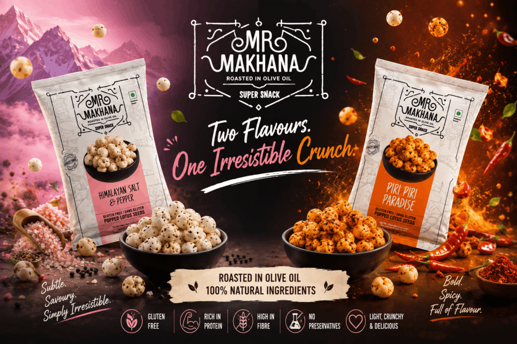Mr.Makhana Benefits: Nutrition, Making Process & Best Flavoured Makhana