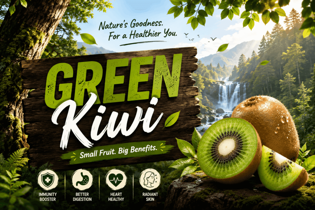 Green Kiwi Benefits, Nutrition & How to Eat Green Kiwi