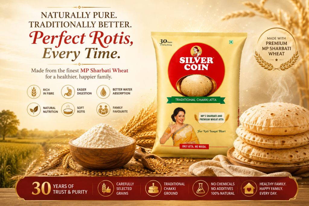 Can One Atta Really Improve Your Daily Rotis? Discover Silver Coin Traditional Chakki Atta