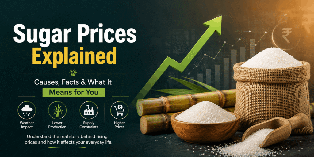 Sugar Prices Shock India: Why Is Sugar Suddenly So Expensive?