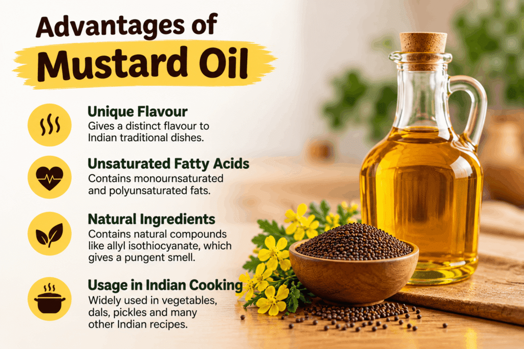 Advantages of Mustard Oil