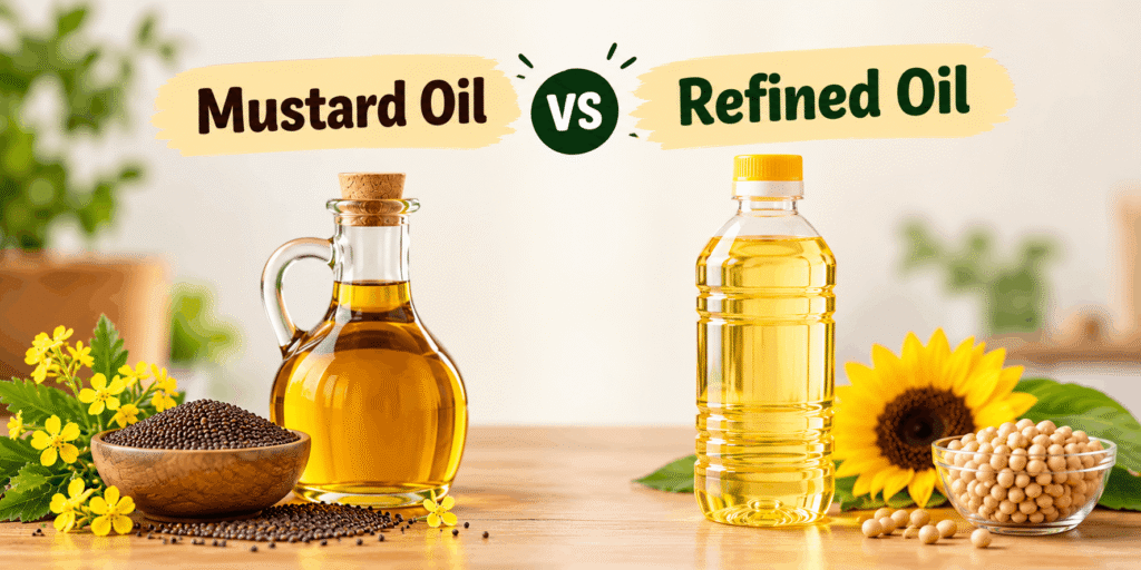 Mustard Oil vs Refined Oil