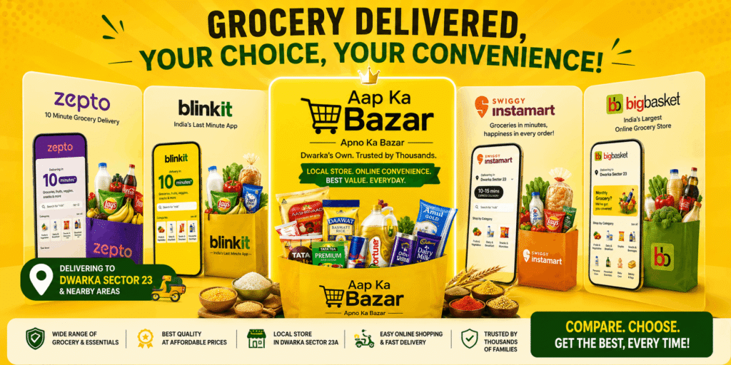 Quick Grocery Delivery Apps