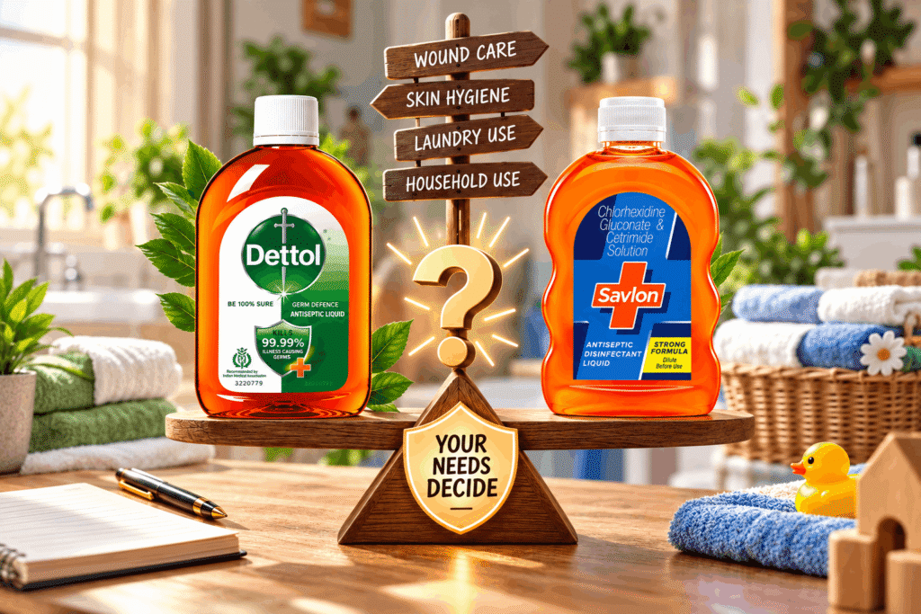 Which One Is Better, Dettol or Savlon?