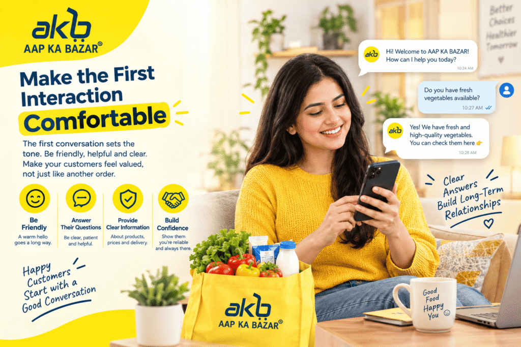 Make the First Interaction Comfortable