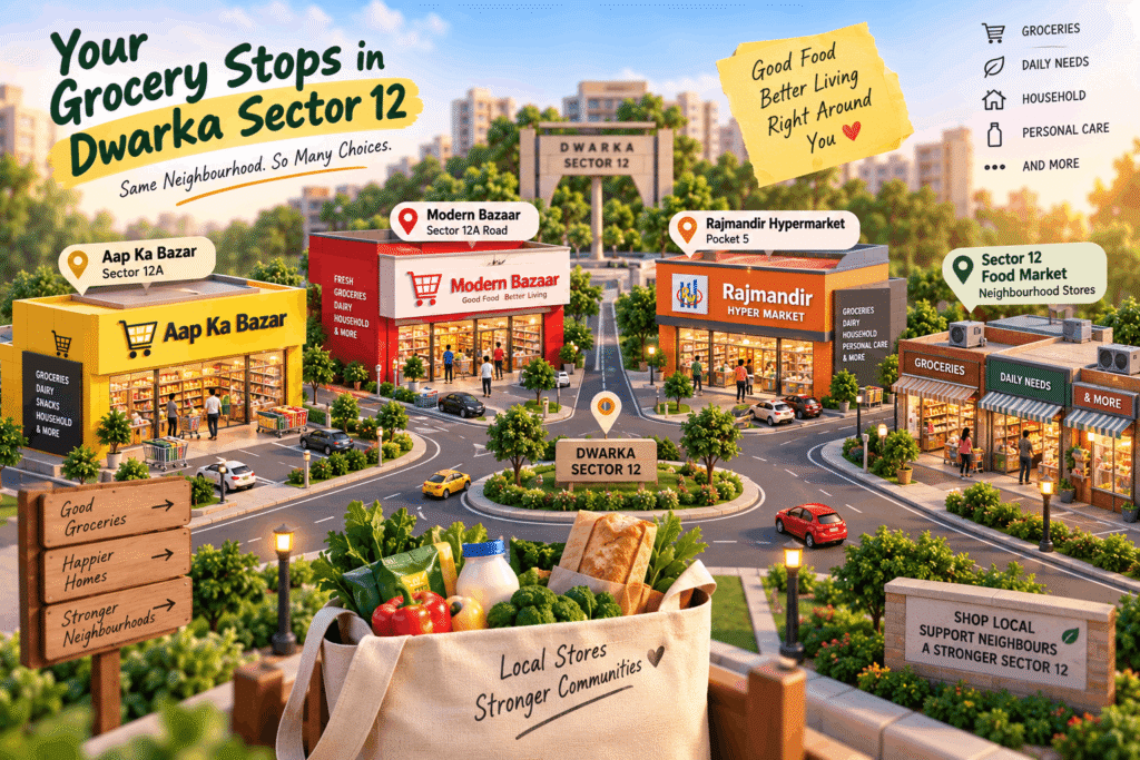 Best Grocery Store in Dwarka Sector 12: Top Picks
