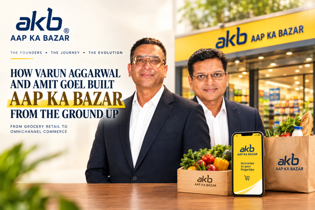 How Varun Aggarwal and Amit Goel Built Aap Ka Bazar From the Ground Up
