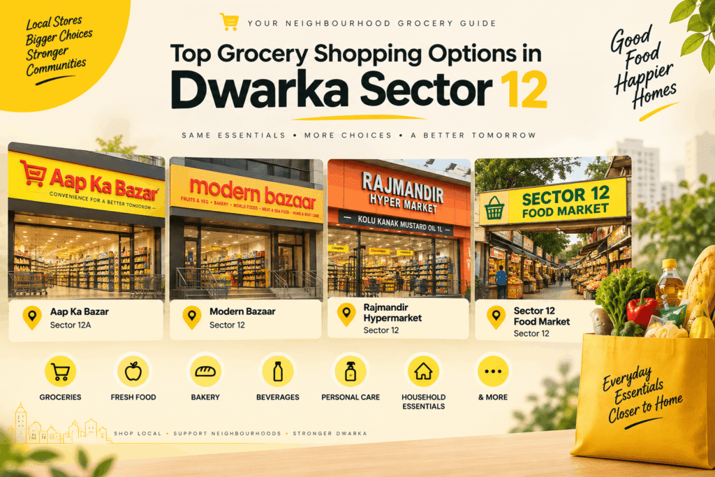 Popular Grocery Stores in Dwarka Sector 12, Delhi