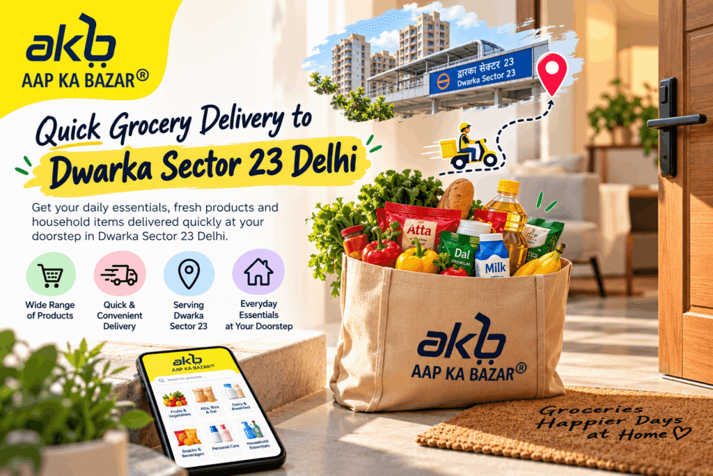 10-Minute Grocery Delivery in Dwarka Sector 23: What Are Your Options?