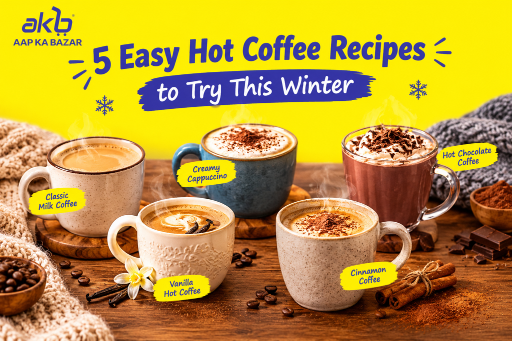 5 Easy Hot Coffee Recipes to Try This Winter