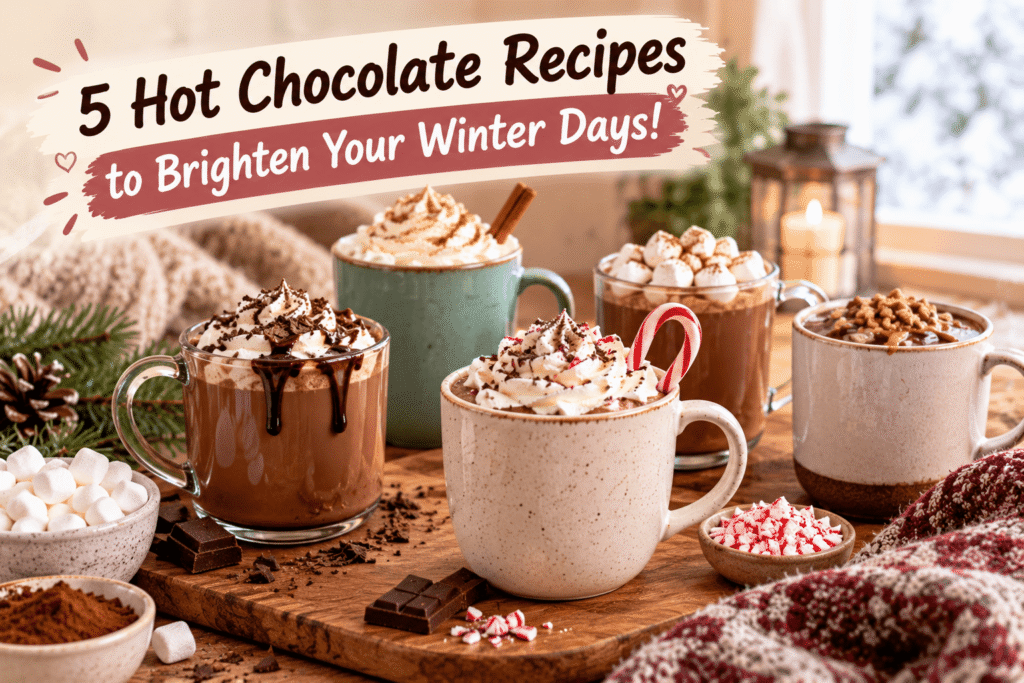 5 Hot Chocolate Recipes to Brighten Your Winter Days!