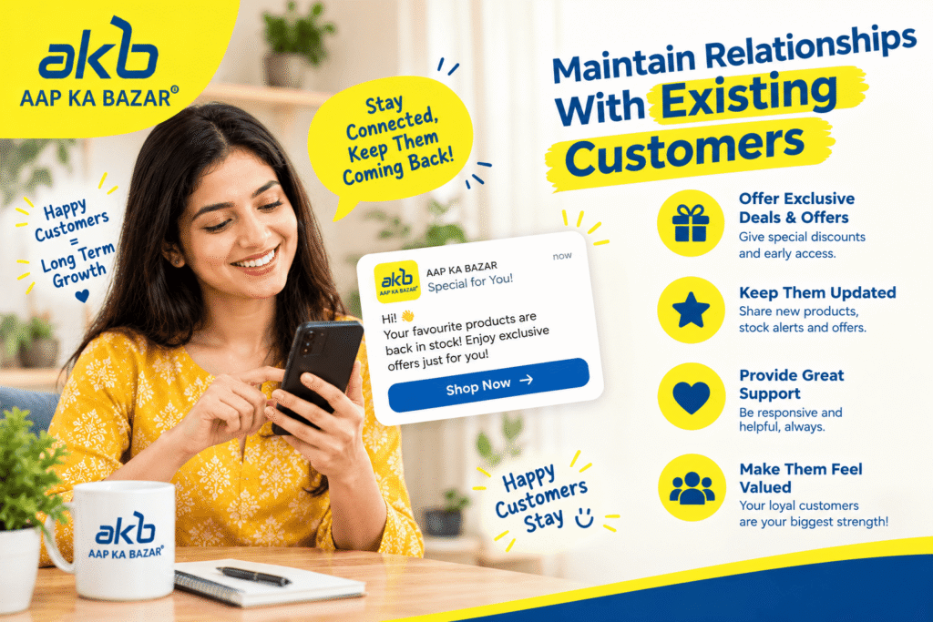 5. Maintain Relationships With Existing Customers