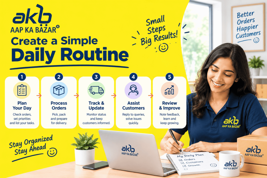 Create a Simple Daily Routine