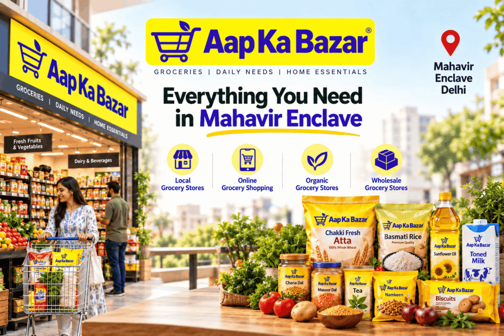 Where to Buy Groceries in Mahavir Enclave, Delhi