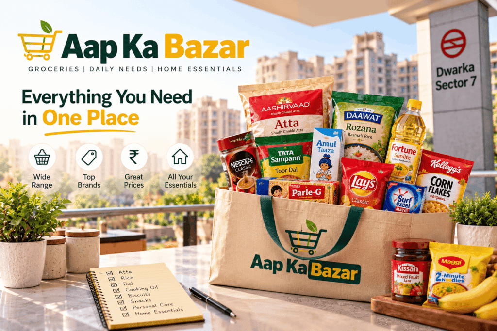 Grocery Shopping in Dwarka Sector 7 – How to Choose the Right Store
