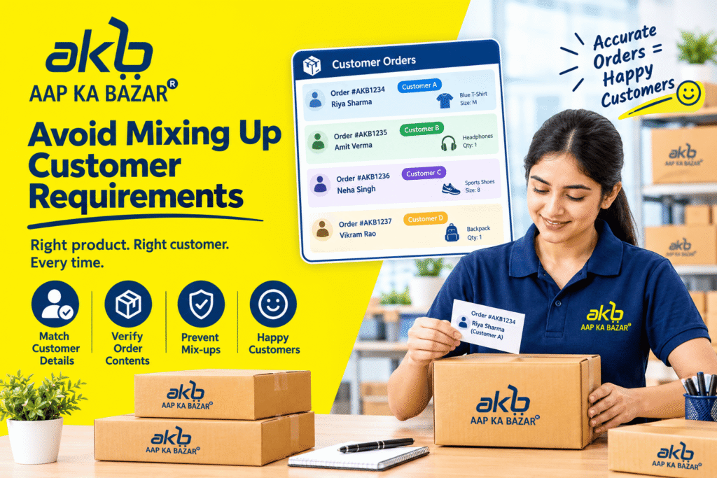Avoid Mixing Up Customers requirements