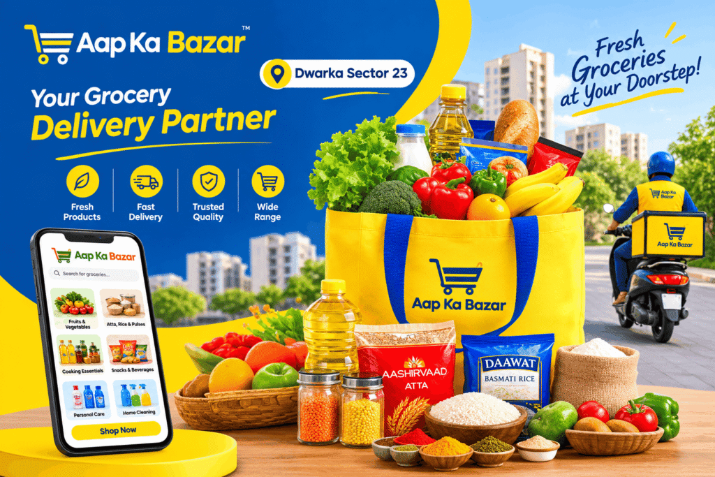Best Grocery App in Dwarka Sector 23