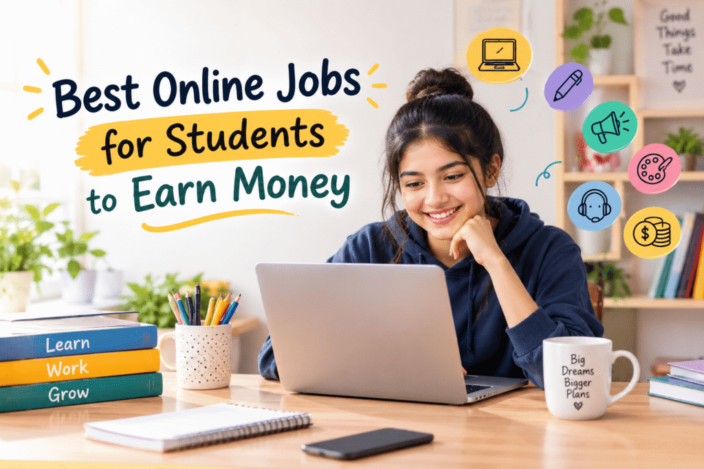 Best Online Jobs for Students to Earn Money