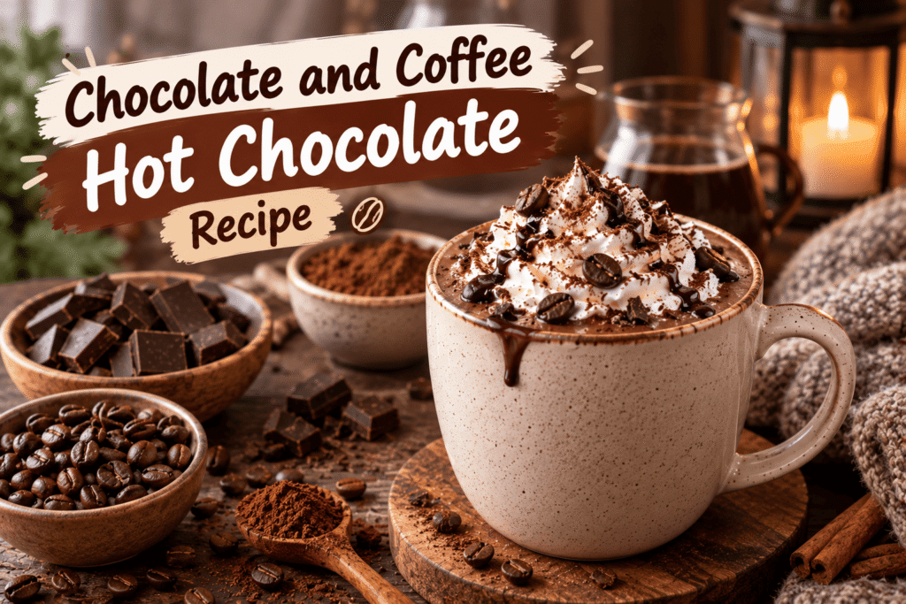 3. Chocolate and Coffee Hot Chocolate Recipe