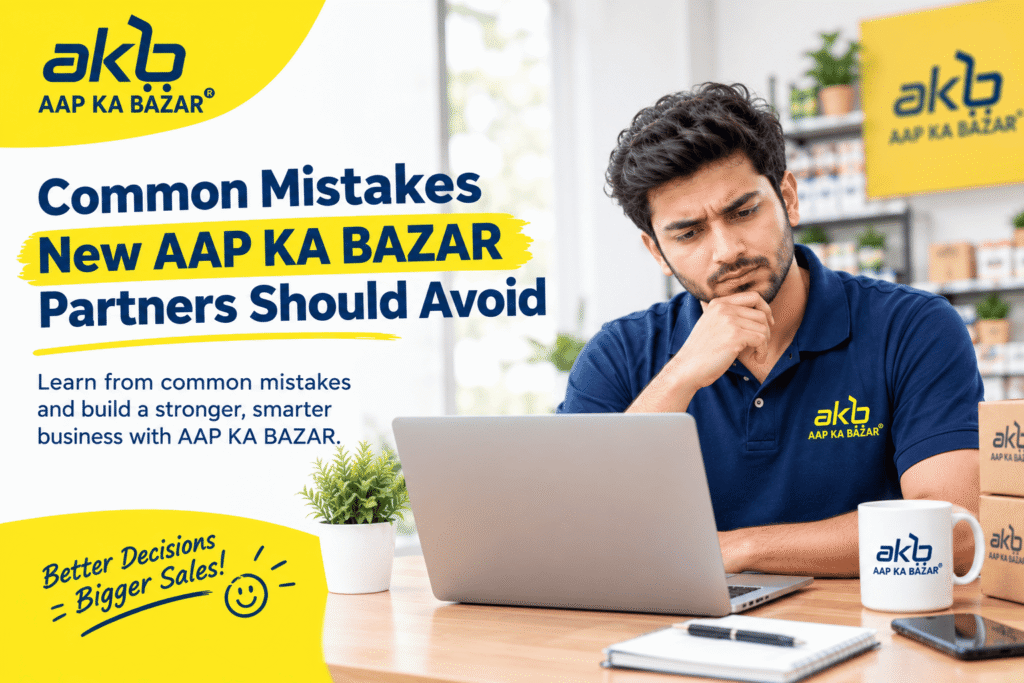 Common Mistakes New AAP KA BAZAR Partners Should Avoid