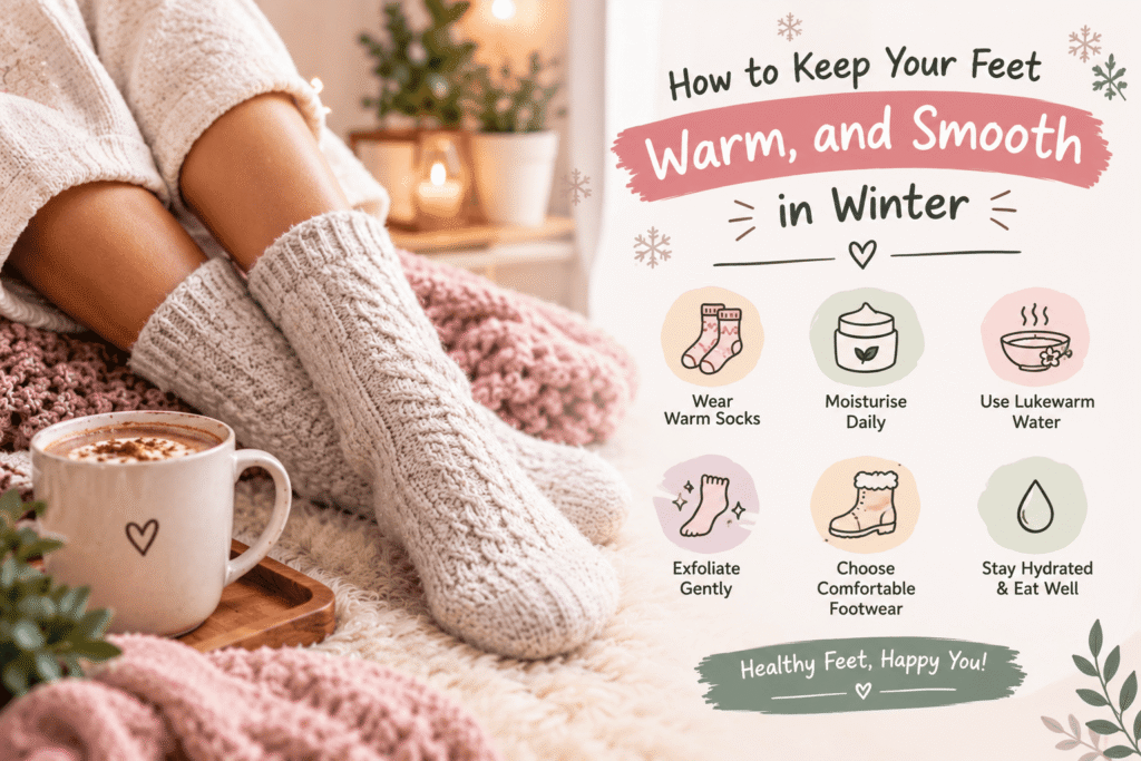 How to Keep Your Feet Warm, and Smooth Winter