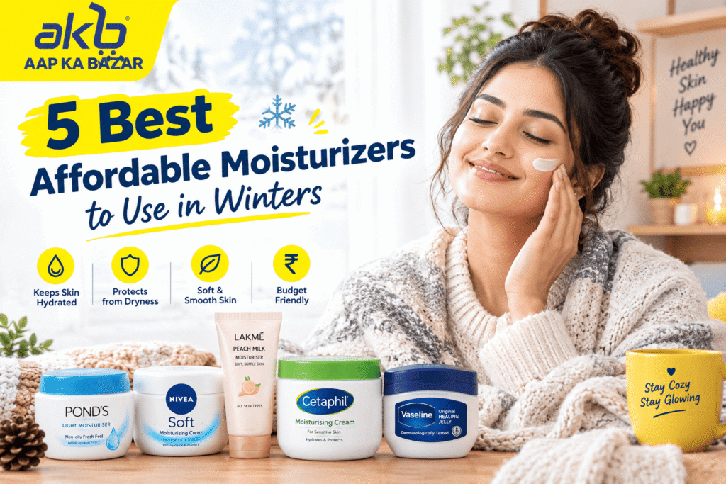 5 best affordable moisturizer to use in winters